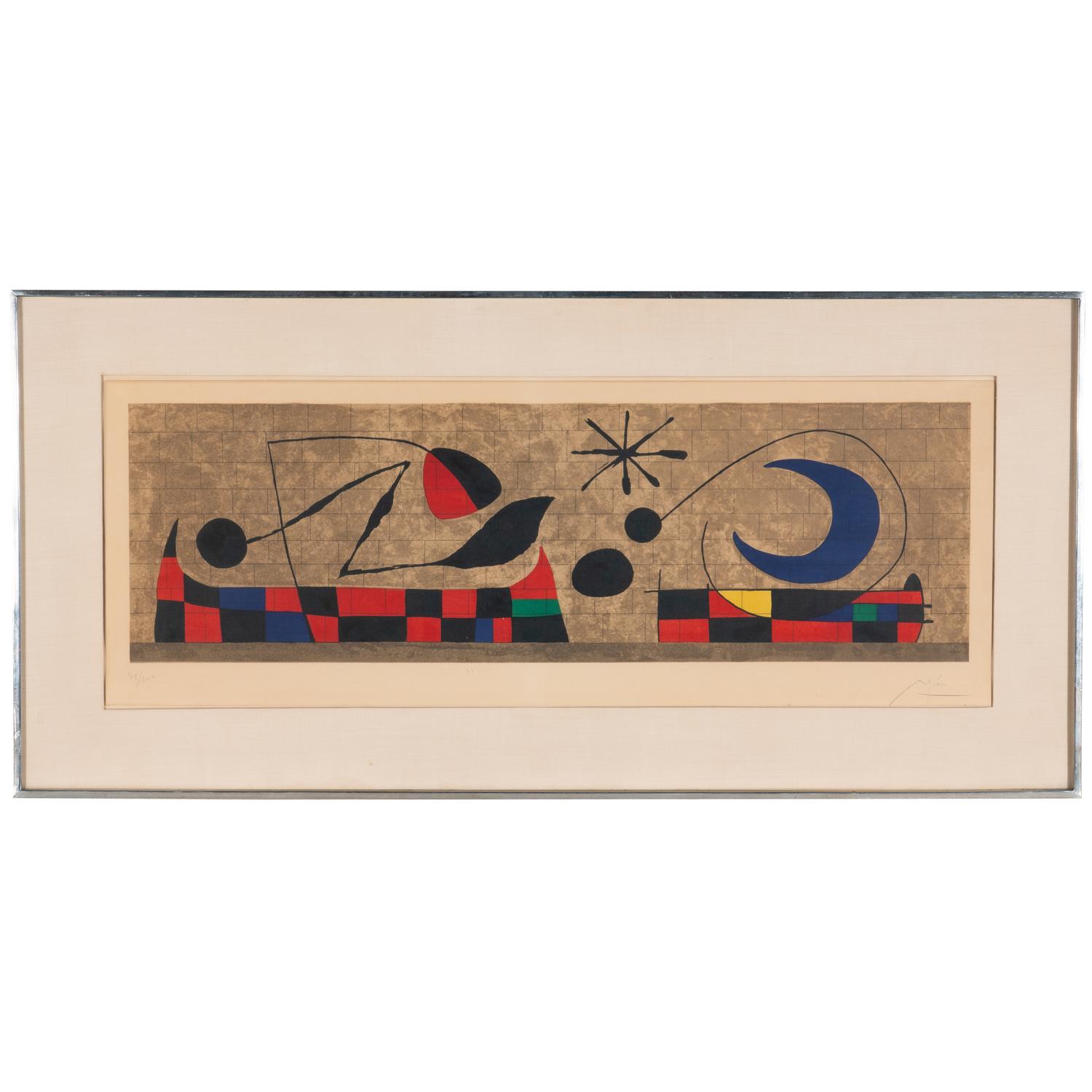 After Joan Miró (Spanish, 1893-1983) — Mur de la lune , 1958