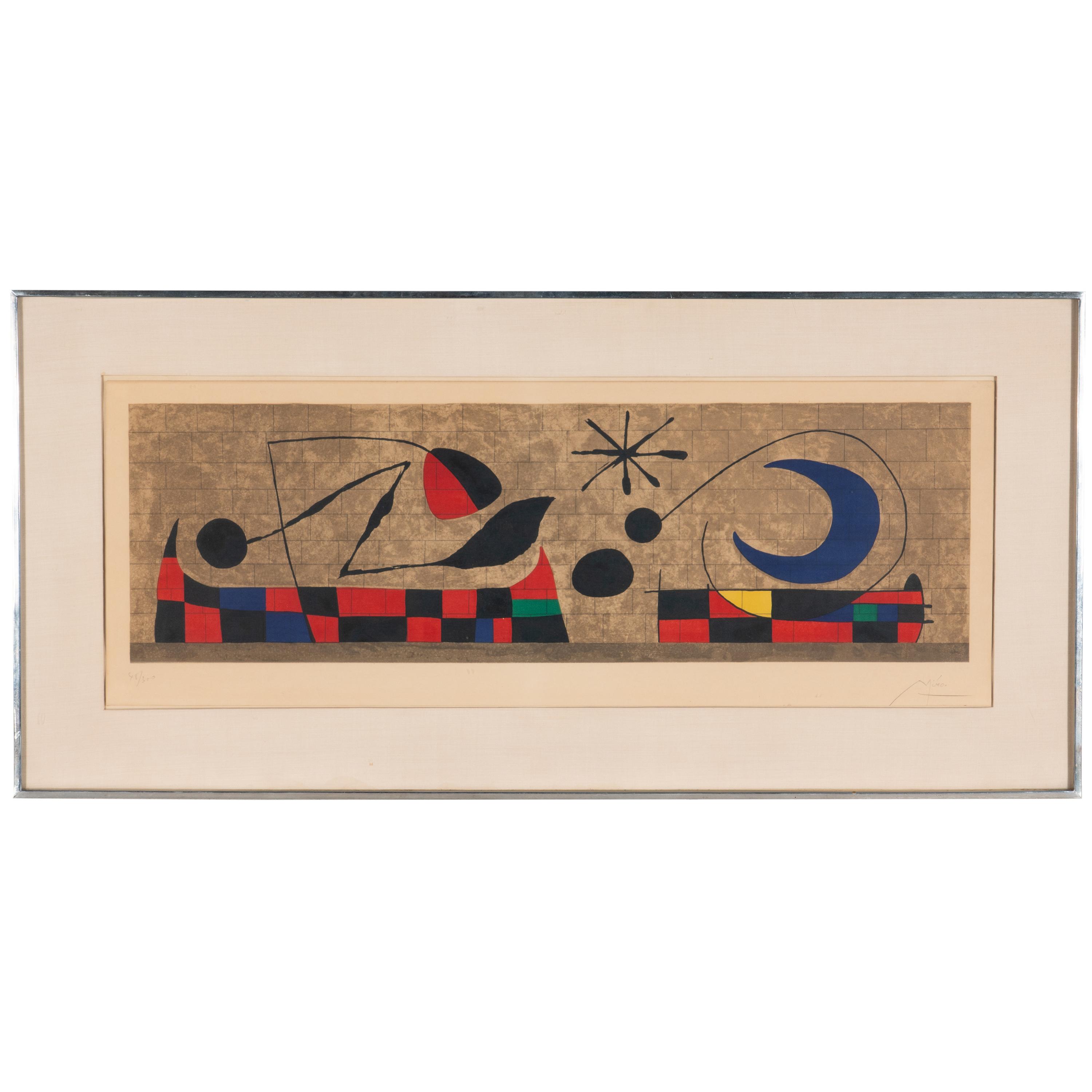 After Joan Miró (Spanish, 1893-1983) — Mur de la lune , 1958