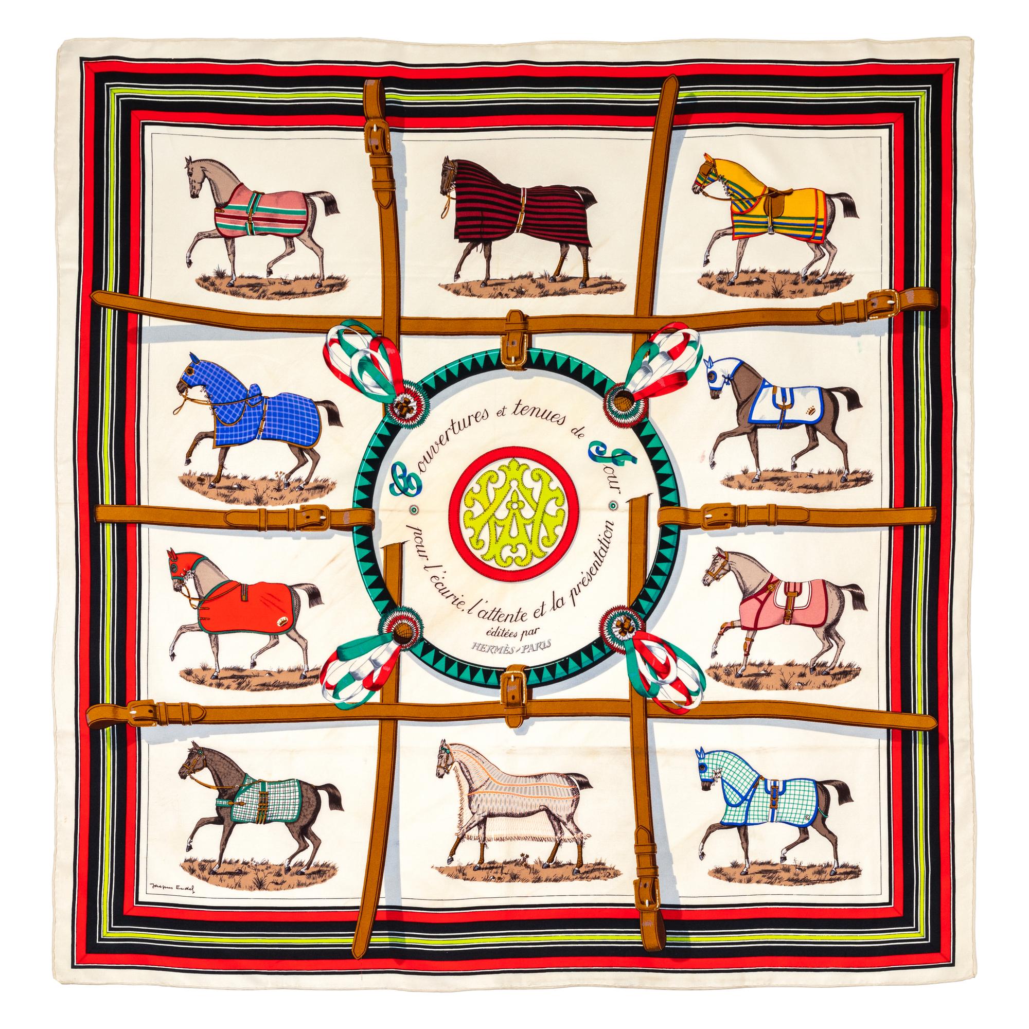 Hermès 90cm Silk Scarf