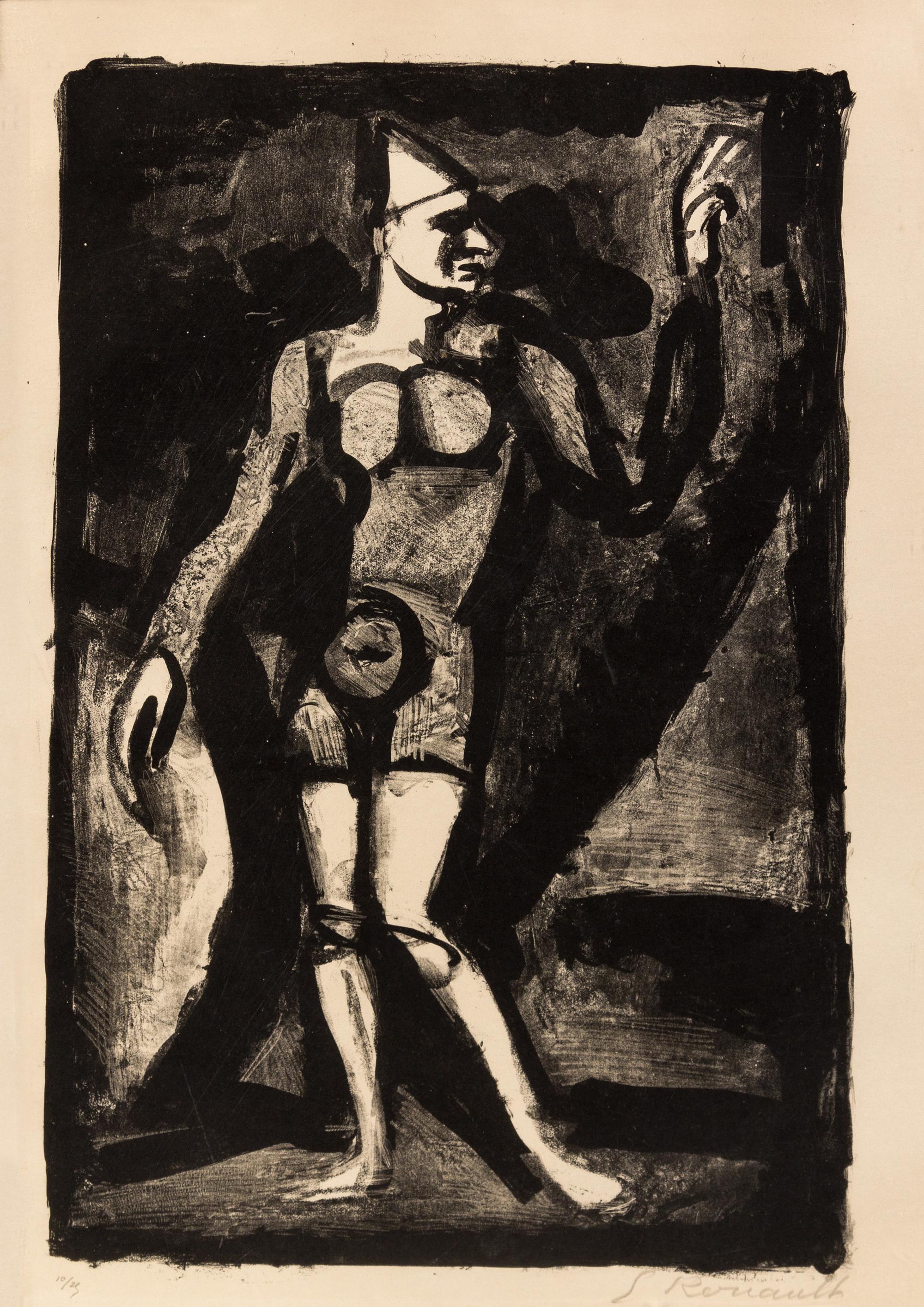 Georges Rouault, (French, 1871-1958), Clown (Le Pitre) (from Maîtres d'Aujourd'hui), c. 1924-27