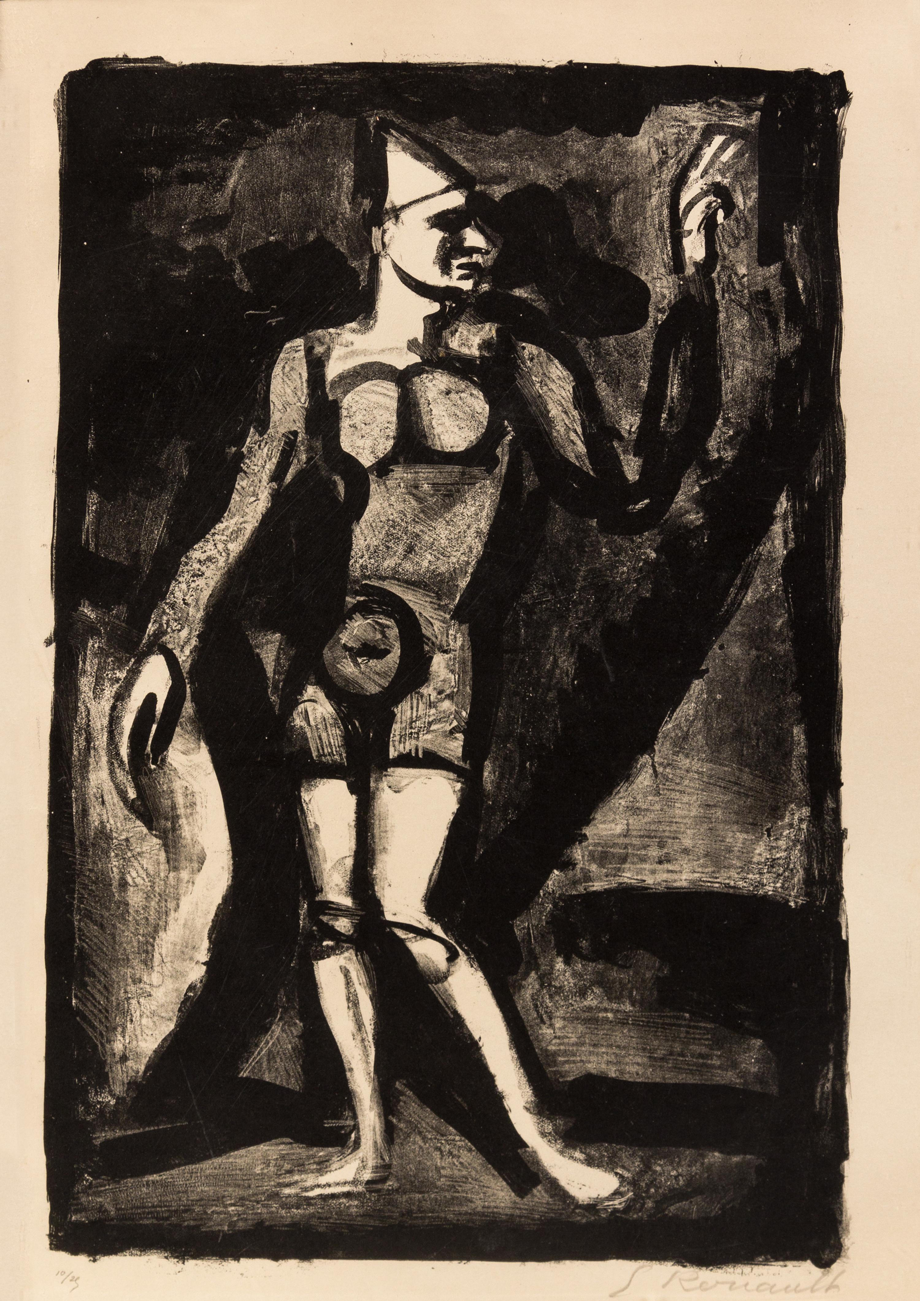 Georges Rouault, (French, 1871-1958), Clown (Le Pitre) (from Maîtres d'Aujourd'hui), c. 1924-27