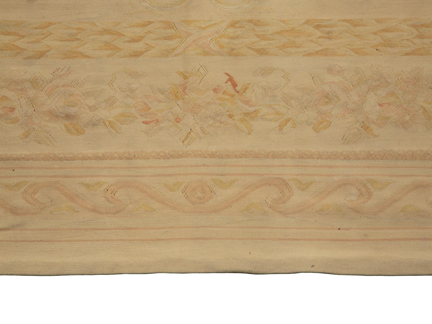 An Aubusson Style Wool Rug — 20th Century