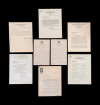 A Group of Seven Early 20th Century Letters with Cincinnati Reds Content,