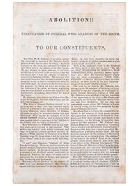[SLAVERY & ABOLITION]. A group of Stephen Douglas pamphlets related to enslavement, comprising: