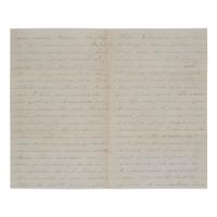 [CIVIL WAR]. A group of 2 soldiers' letters with Vicksburg and Arkansas interest, comprising: