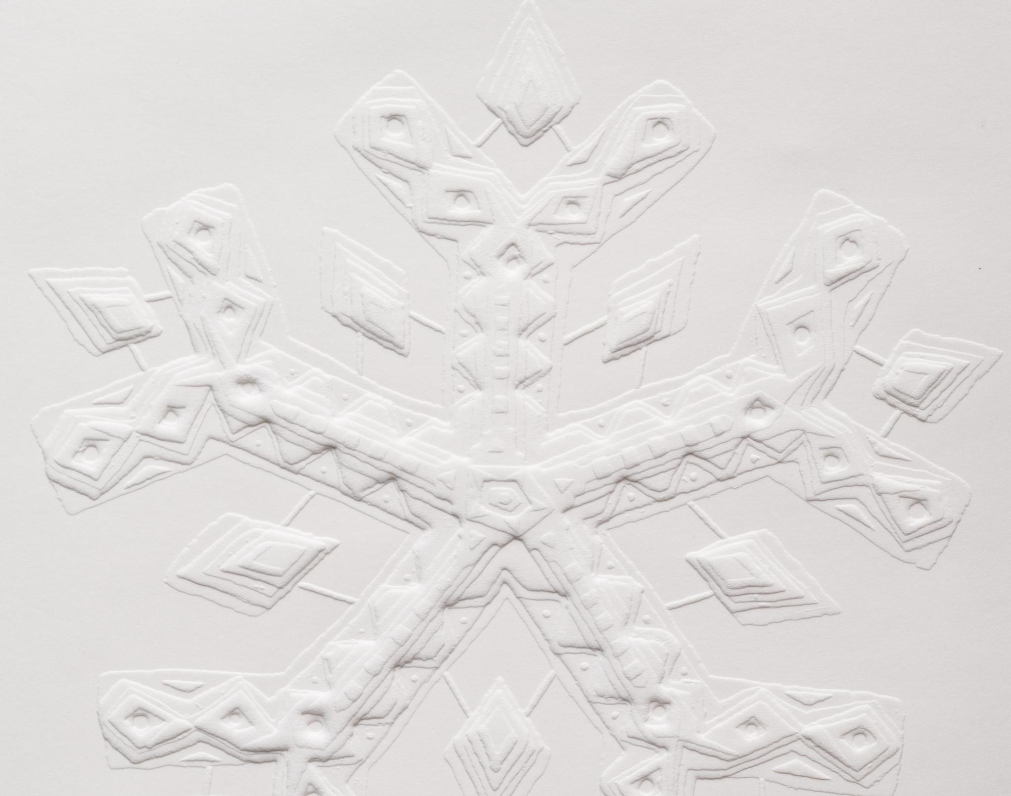 A group of three prints (Untitled; Untitled, 2008; December Tree 2003; Peace Love Hope and Joy, 2004)