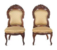 A Four-Piece Seating Suite by John Henry Belter