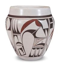 Polychrome Pottery Jar