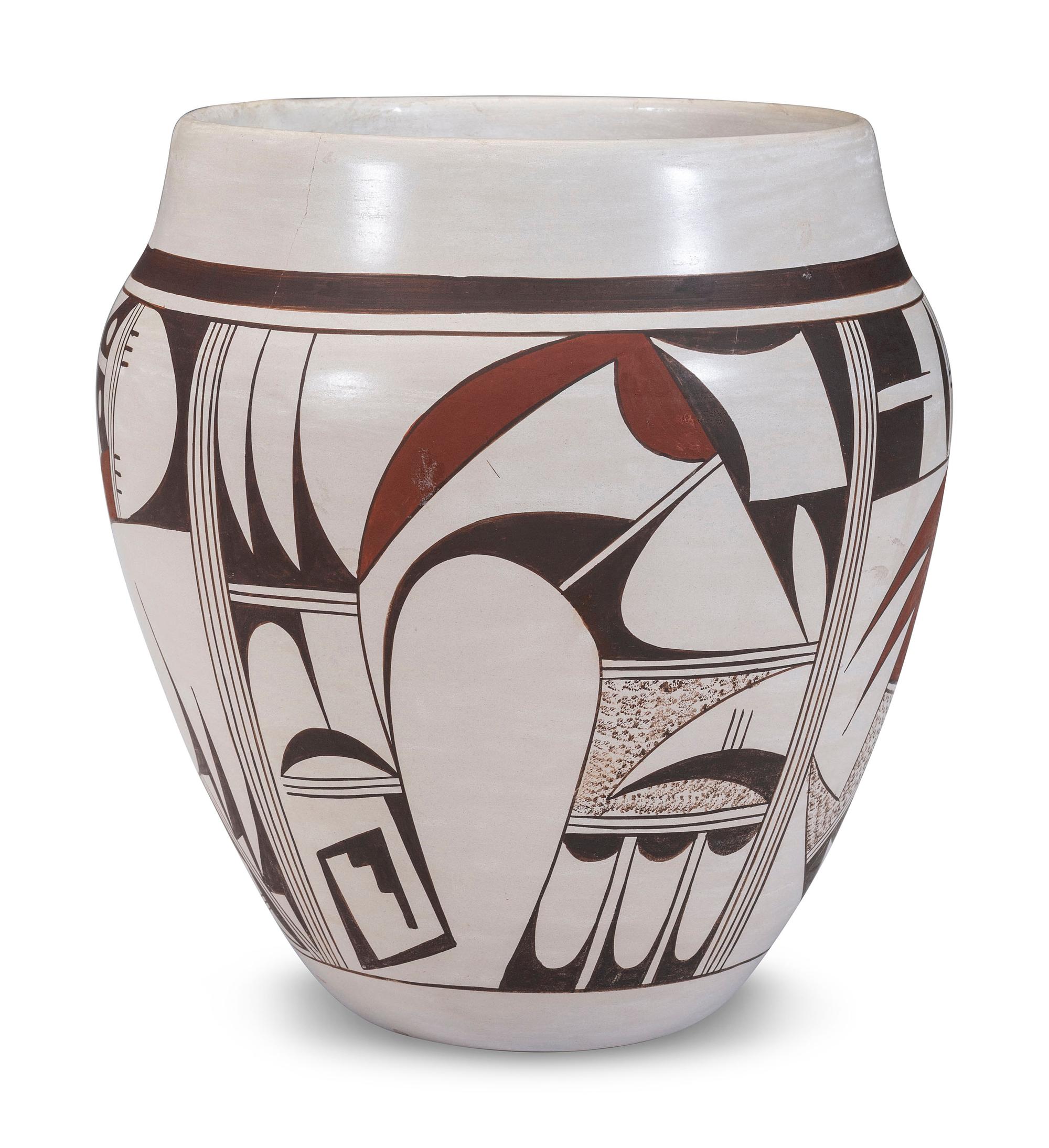 Polychrome Pottery Jar