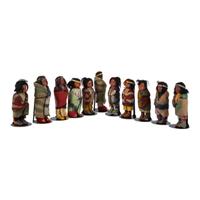 Group of Skookum Dolls, PLUS