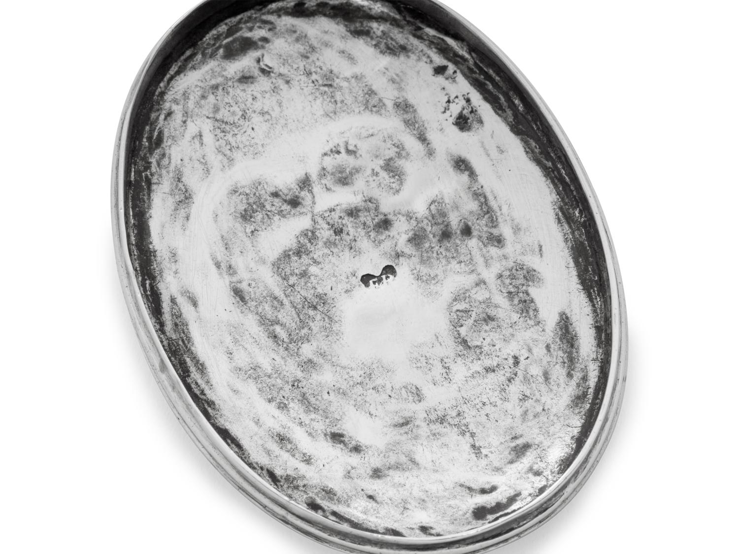 A Rare Early American Silver Snuff Box