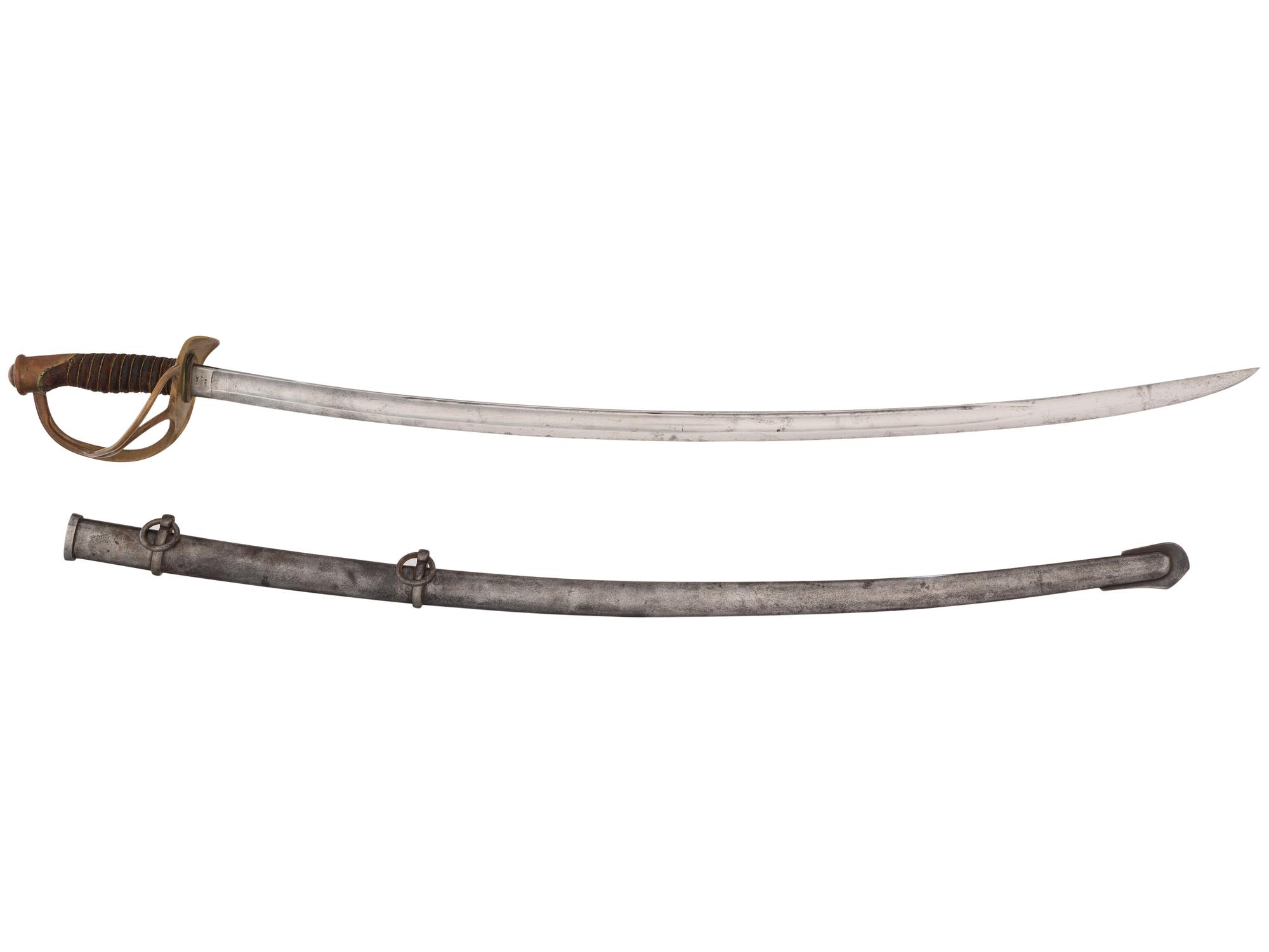 [CIVIL WAR]. A collection of items identified to General James Lyman Van Buren, incl. US Model 1860 Light Cavalry saber, buff saber belt, shoulder straps, insignia, and photographs.