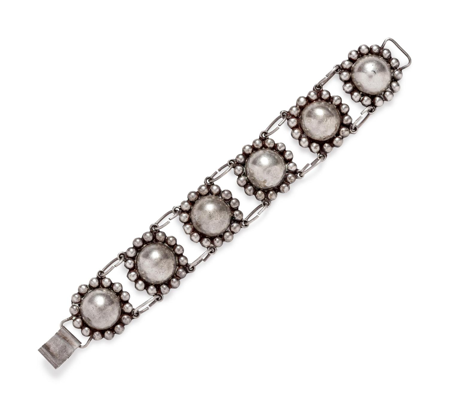 A Silver Bracelet, Mexican,