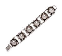 A Silver Bracelet, Mexican,