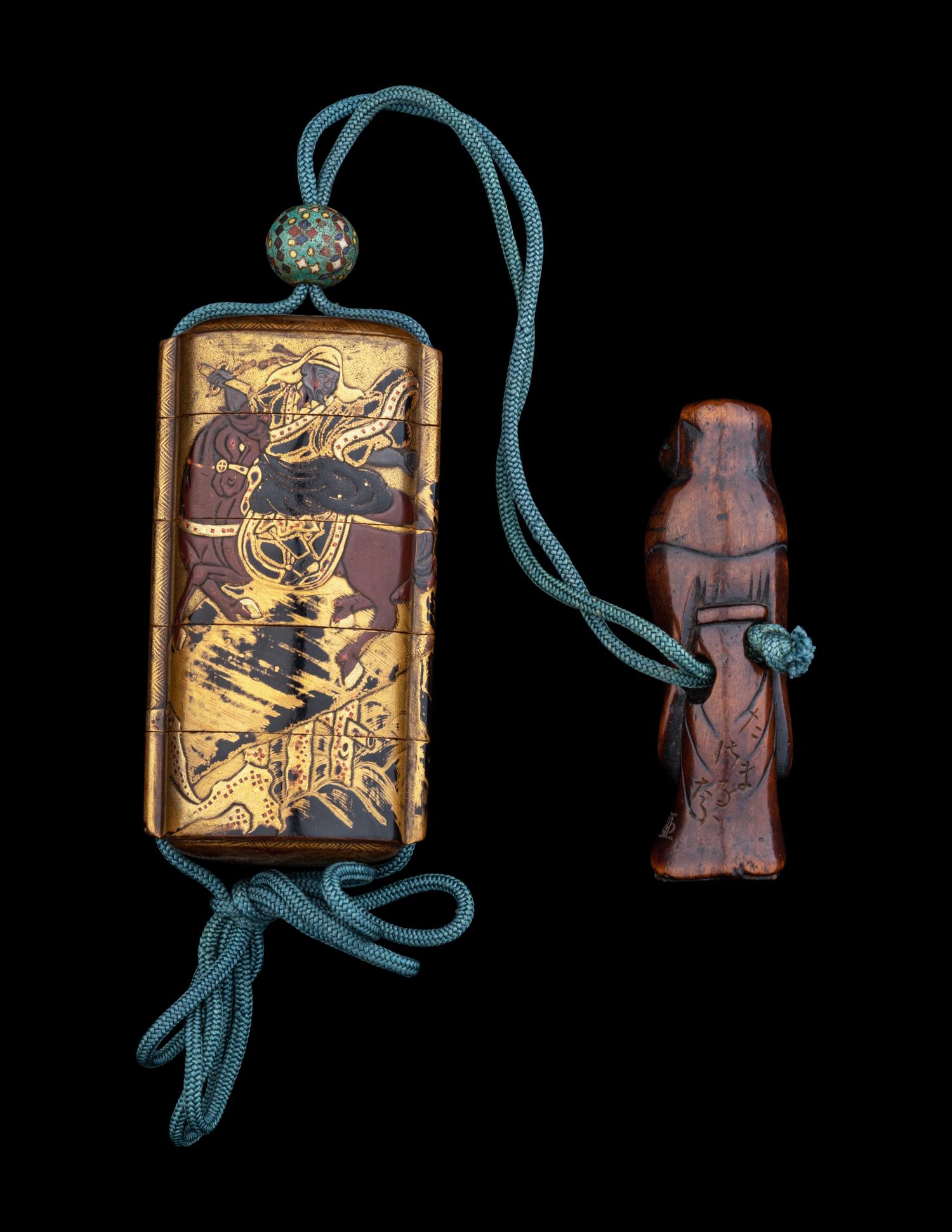 A Japanese Four-Case Lacquer Inro