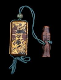 A Japanese Four-Case Lacquer Inro