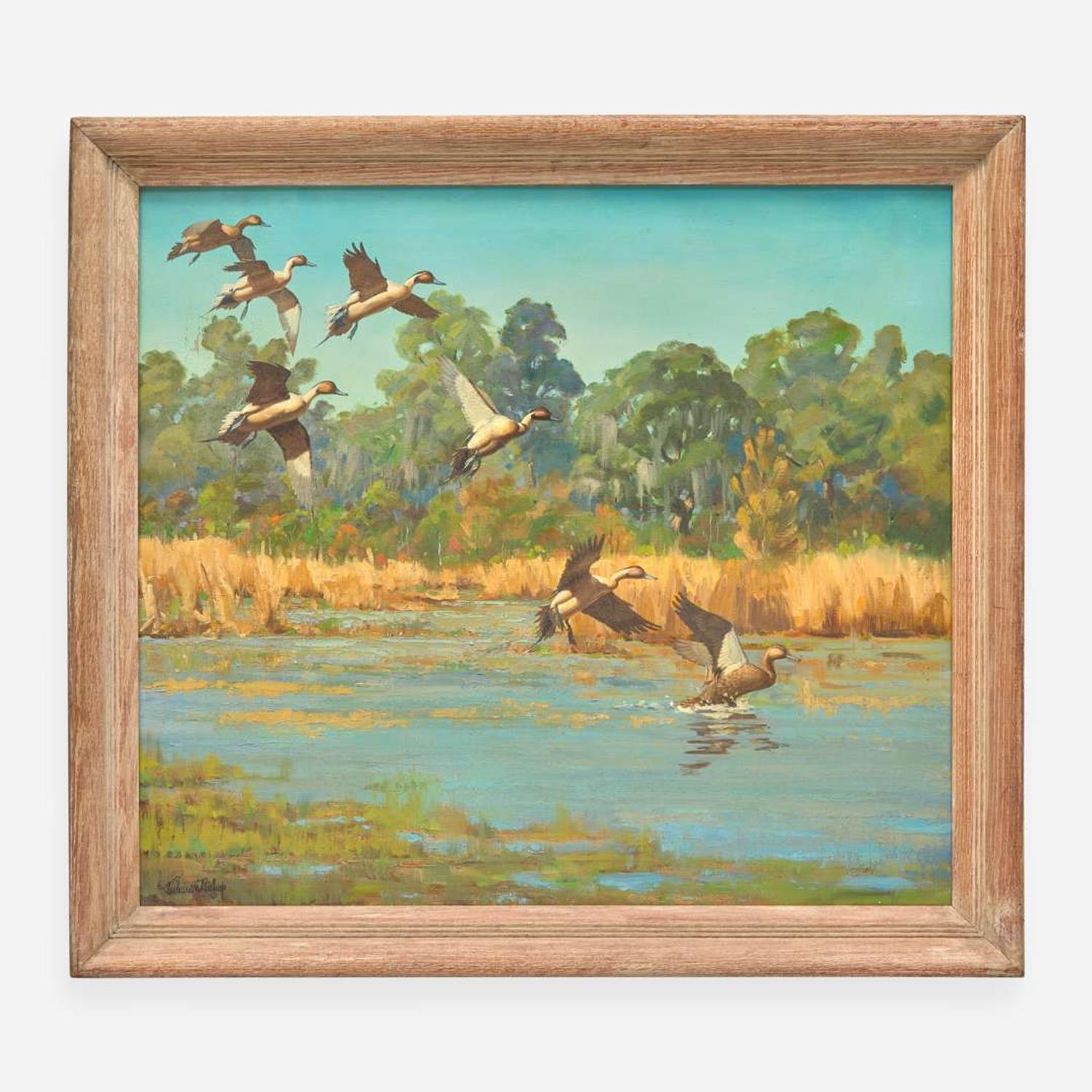 Richard Evett Bishop (American, 1887-1975) Pitching In