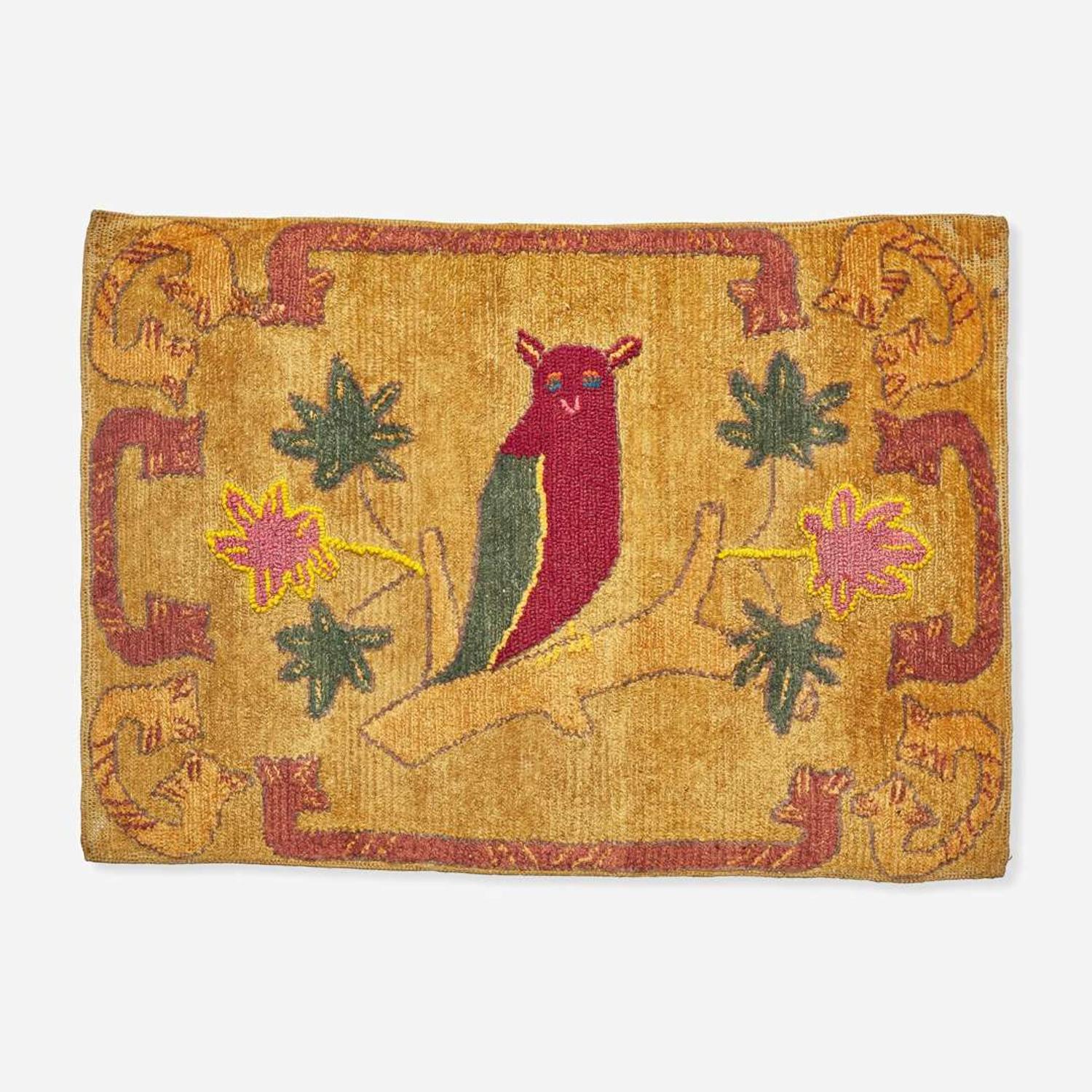 Two hooked rugs late 19th / 20th century