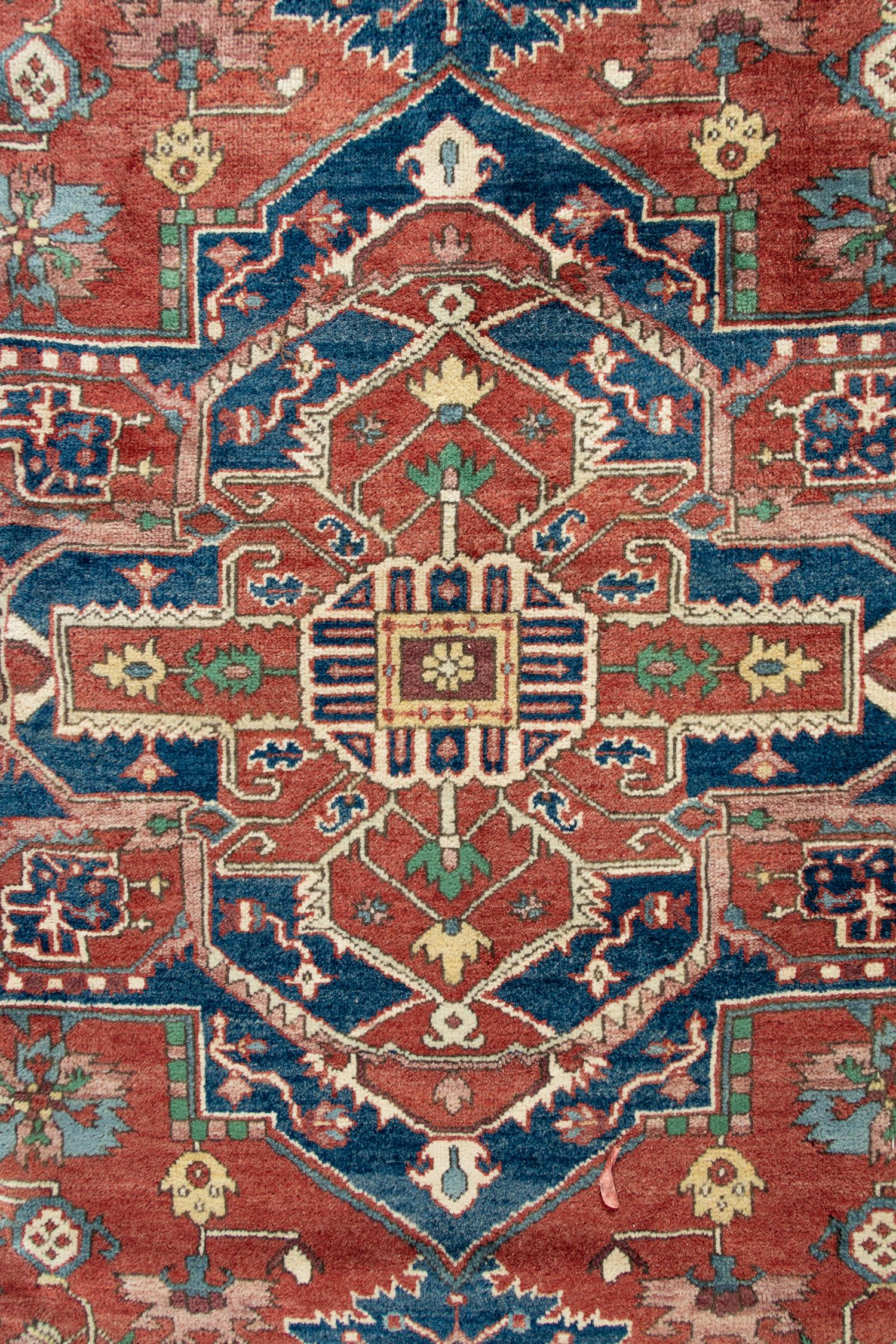 An Indo Heriz Rug