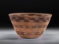 Yokut Polychrome Storage Basket