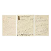 [African Americana] Simone, Nina. Three Autograph Letters, signed