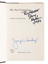WAMBAUGH, Joseph (b. 1937). The New Centurions. London: Michael Joseph, 1971.
