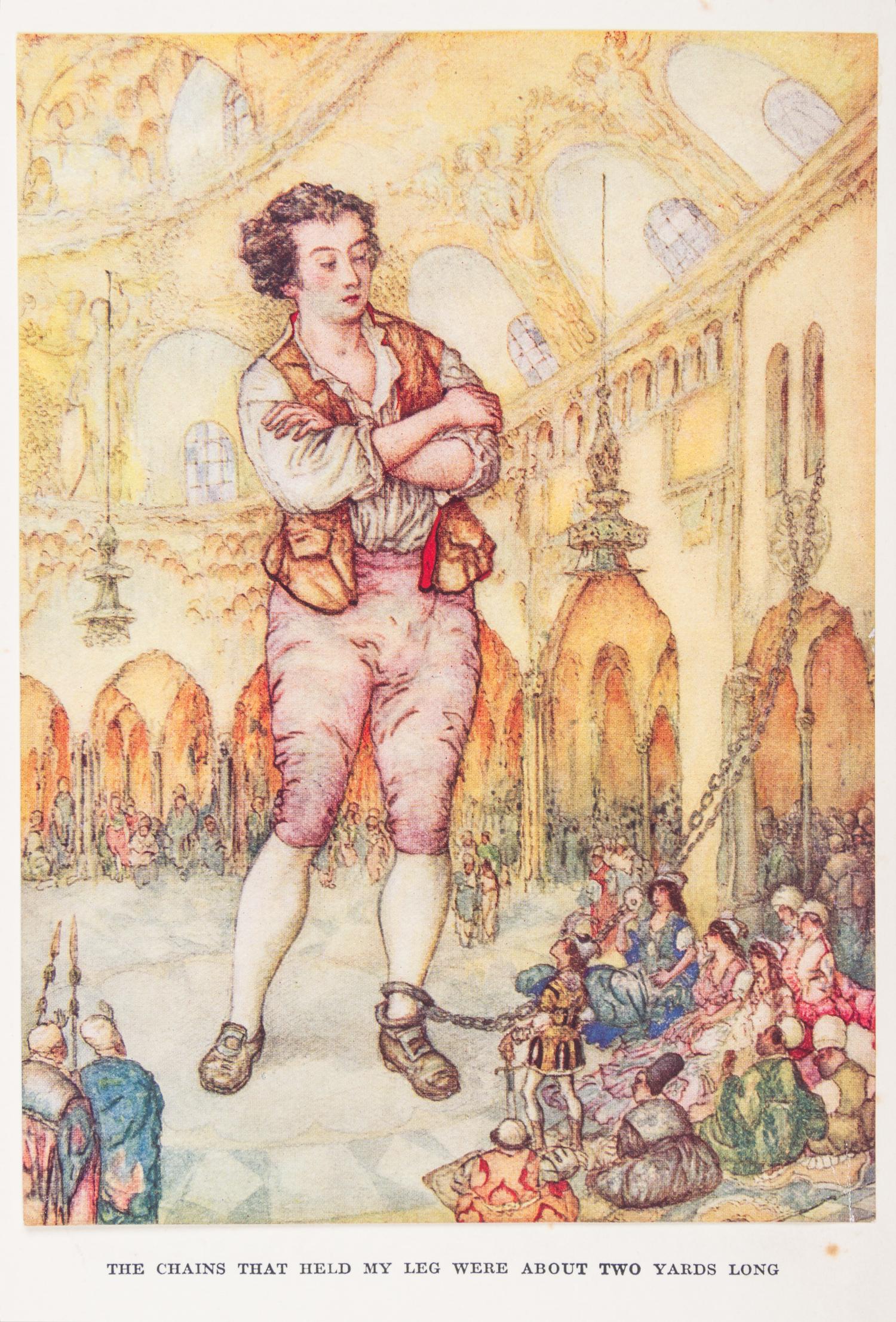 (GULLIVER'S TRAVELS) SWIFT, JONATHAN. A group of eight various editions of Gulliver's Travels.