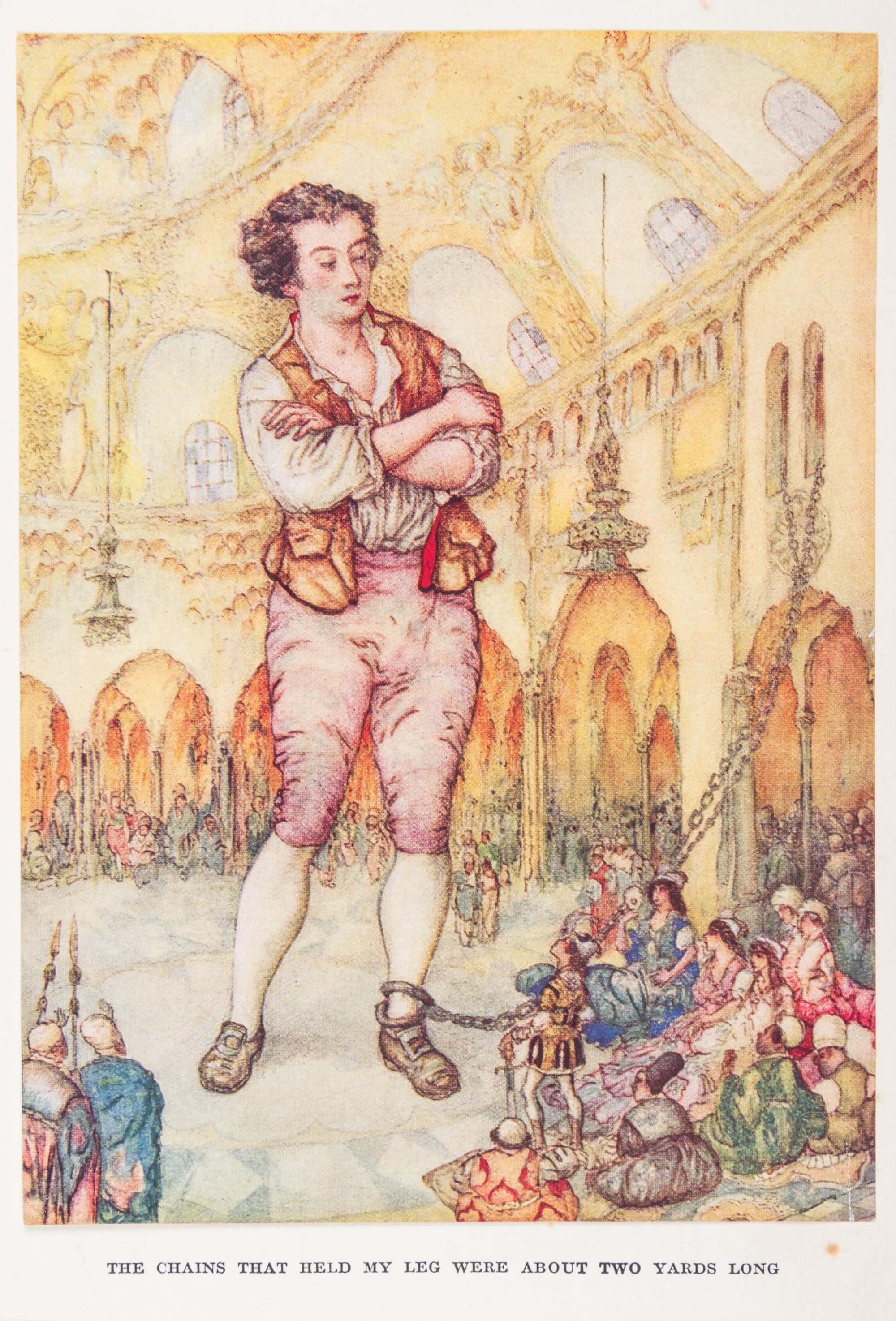 (GULLIVER'S TRAVELS) SWIFT, JONATHAN. A group of eight various editions of Gulliver's Travels.