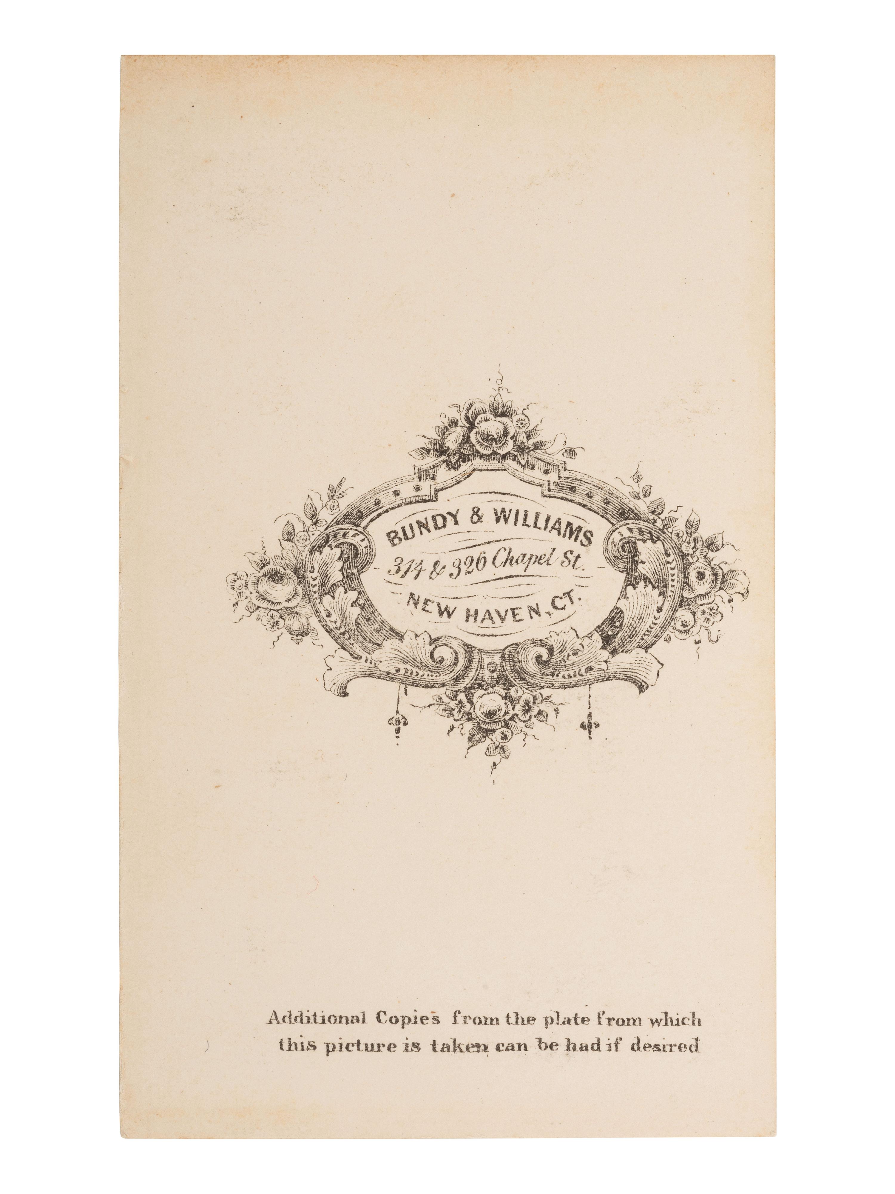 [EARLY PHOTOGRAPHY]. Trio of Yale albums, dated 1856, 1860, & 1868, ft. individual and group portraits, scenes around campus, and inscriptions from classmates incl. many soldiers.