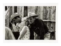 Ernst Haas (1921-1986) Marilyn Monroe, Clark Gable and Montgomery Clift (on the set of "The Misfits,") Nevada, 1960