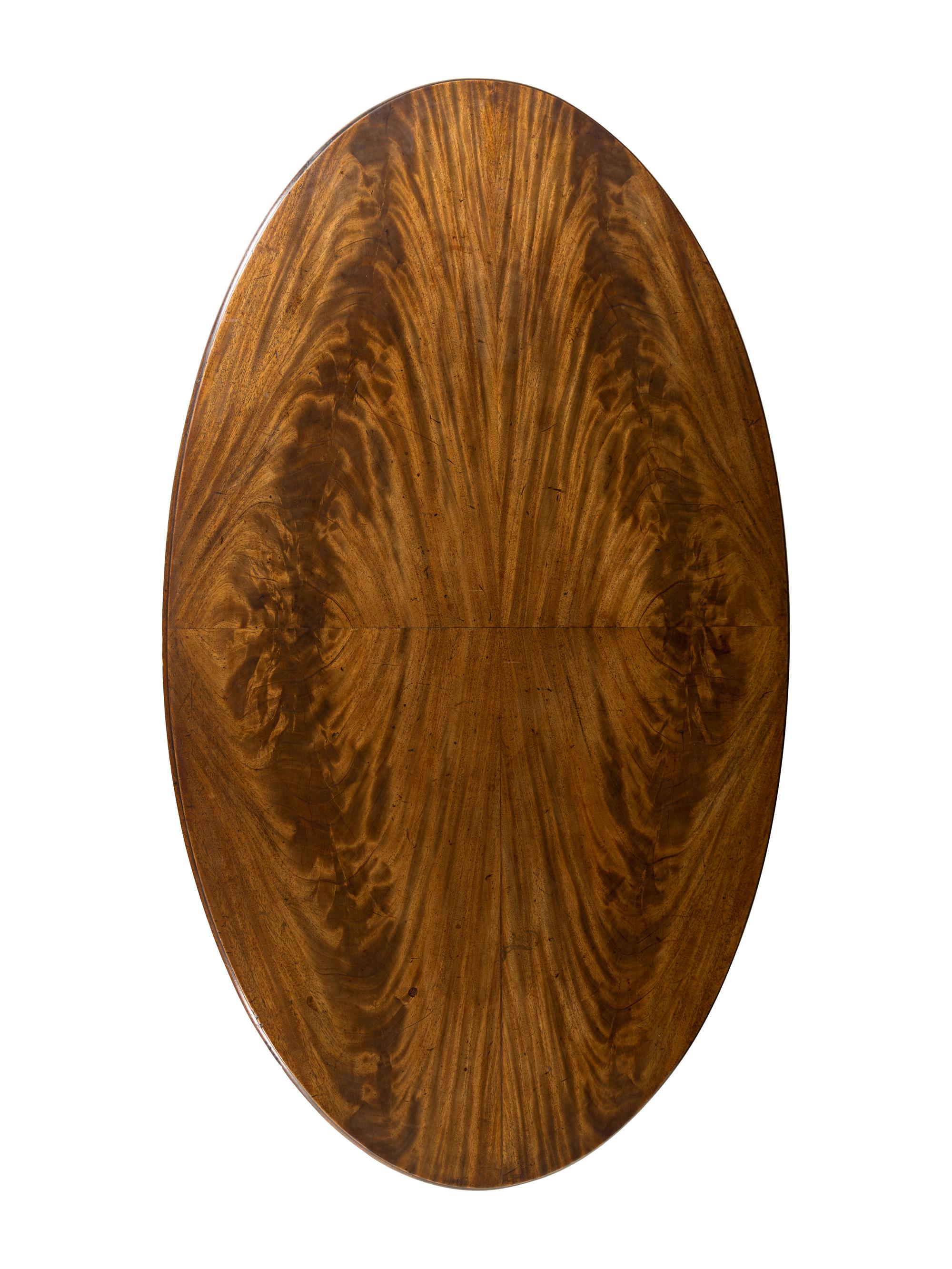 A Regency Mahogany Tilt-Top Table