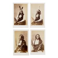Alexander Gardner (Scottish-American, 1821-1882) — Walking Crane and White Eyes, Sioux Leaders, 1872