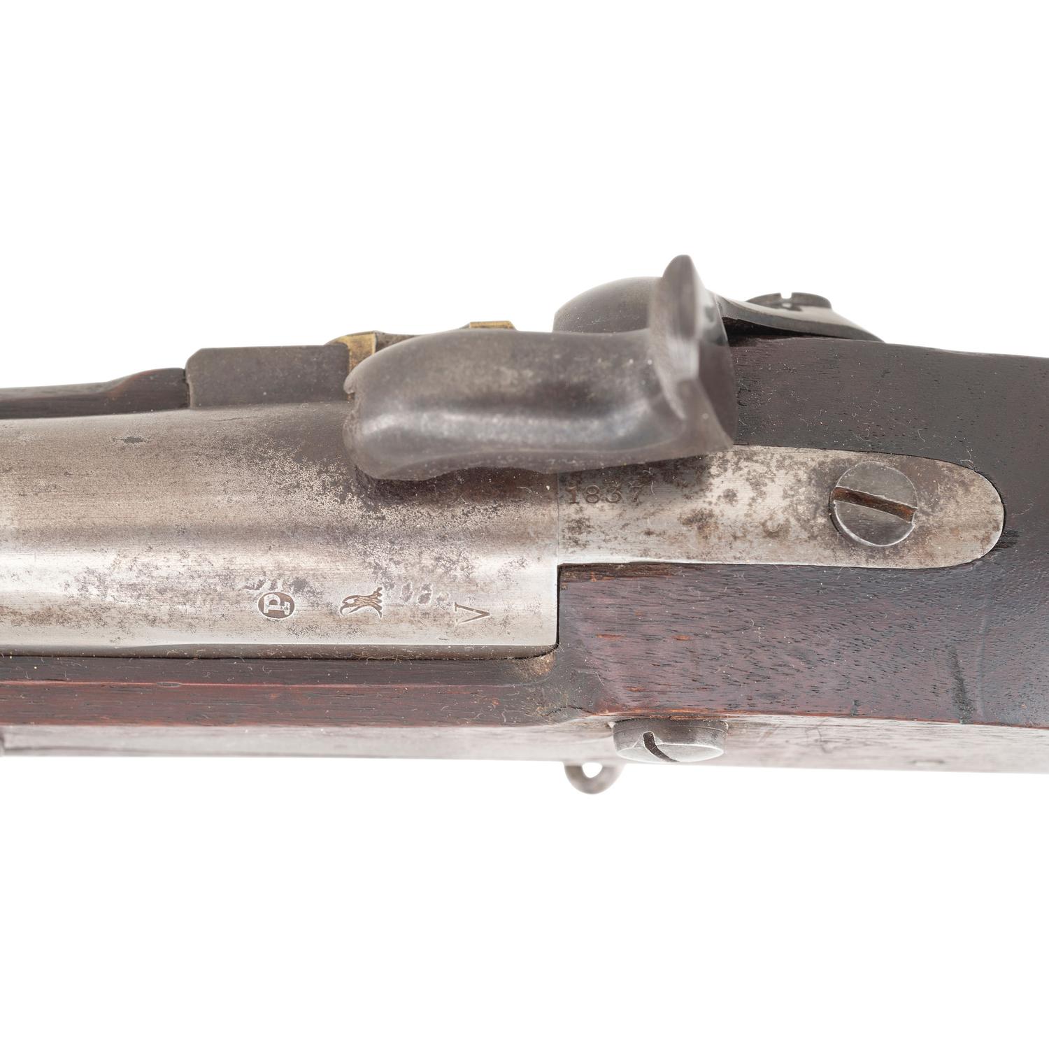 Arsenal Altered US Model 1828 (1816 Type III) Musket by Springfield