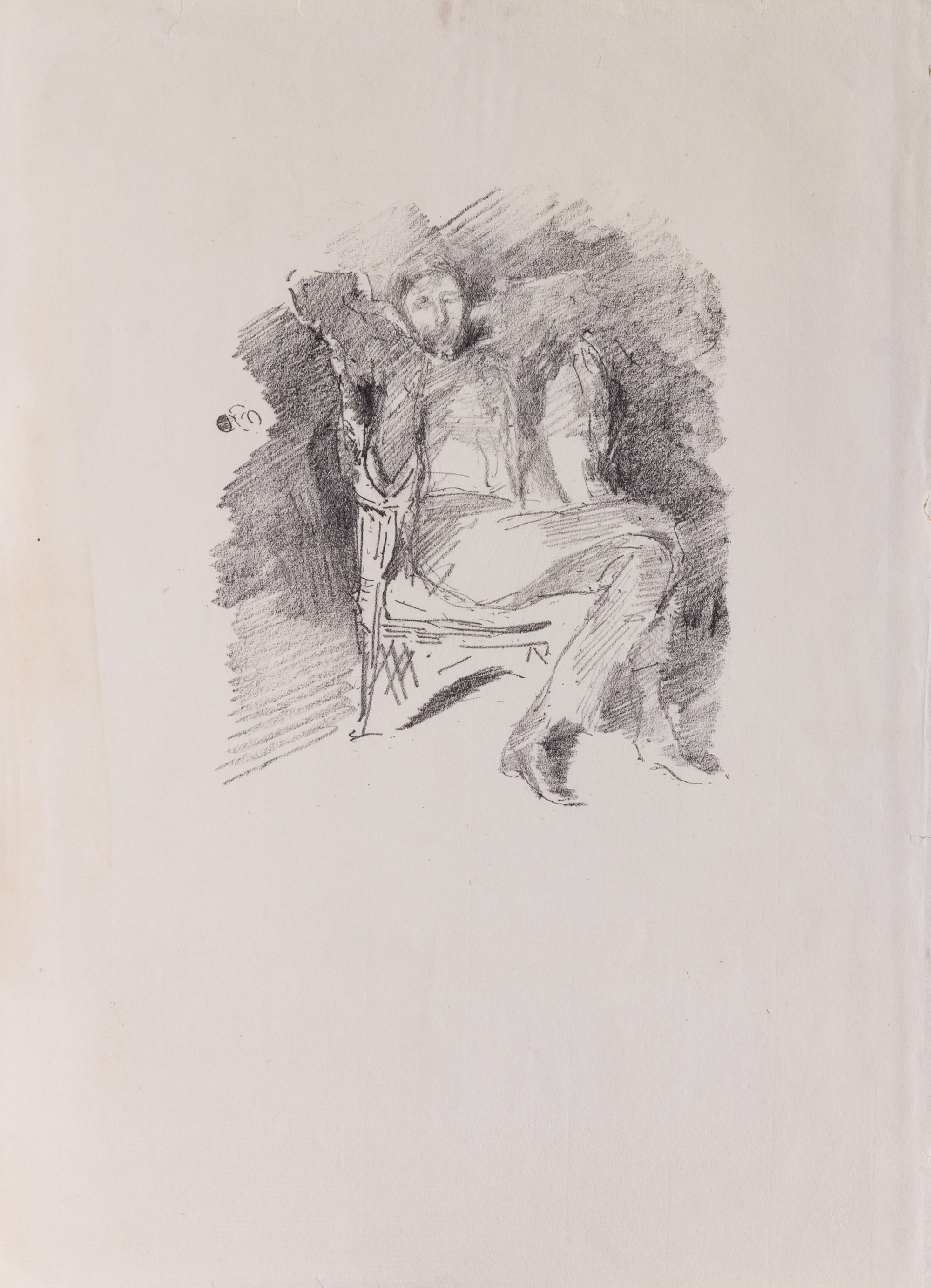 James Abbott McNeill Whistler, (American, 1834-1903), a group of 7 lithographs including Firelight – Joseph Pennell, No. 1, 1896 (3); T