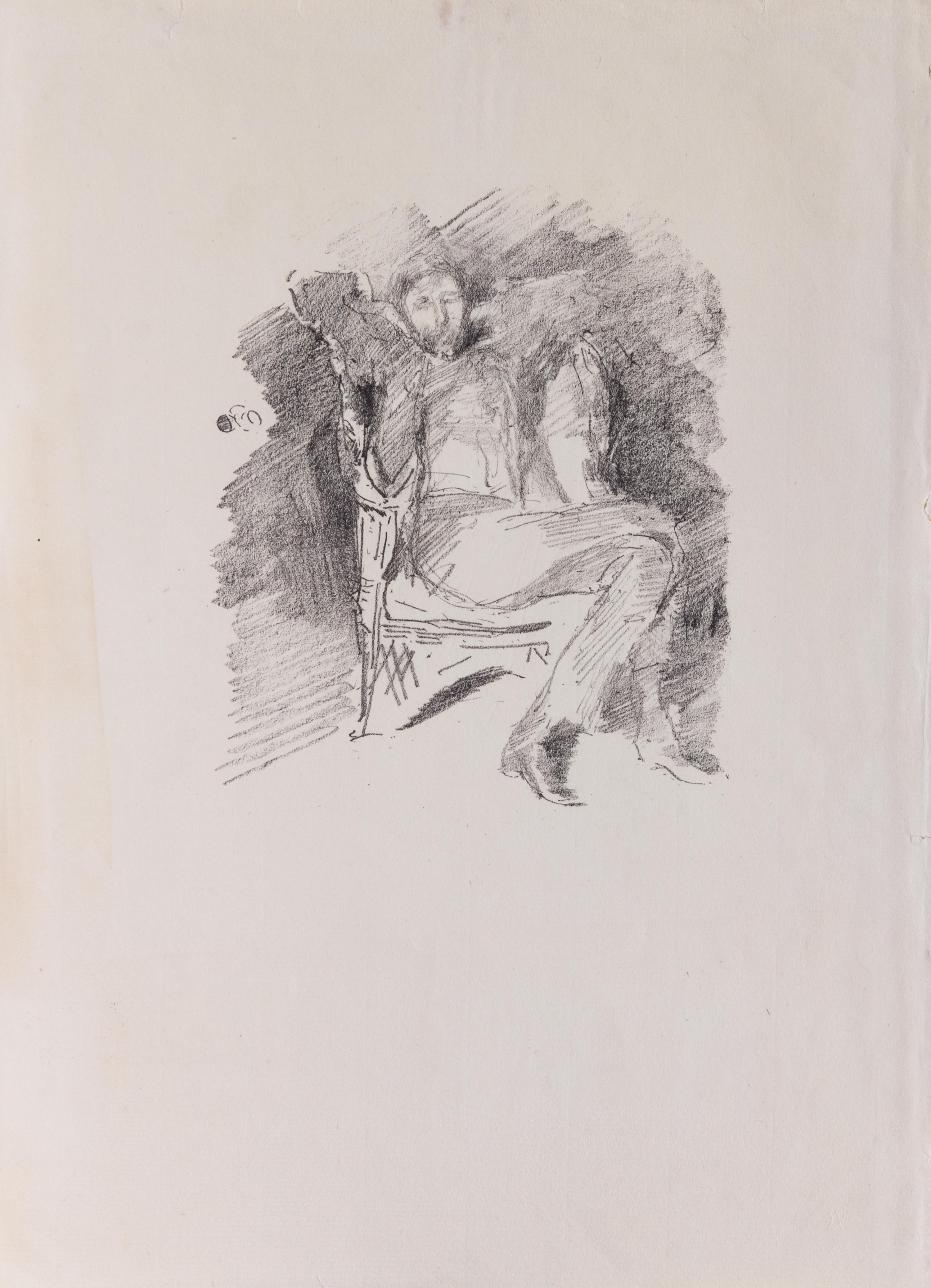 James Abbott McNeill Whistler, (American, 1834-1903), a group of 7 lithographs including Firelight – Joseph Pennell, No. 1, 1896 (3); T
