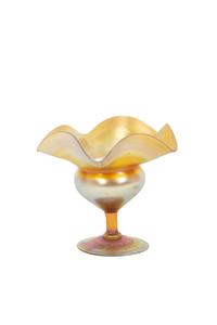 Two Tiffany Studios Favrile Glass Vases
