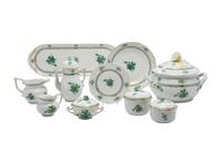 A Herend Porcelain Service