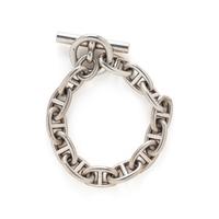 HERMÈS, STERLING SILVER 'CHAINE D'ANCRE' BRACELET
