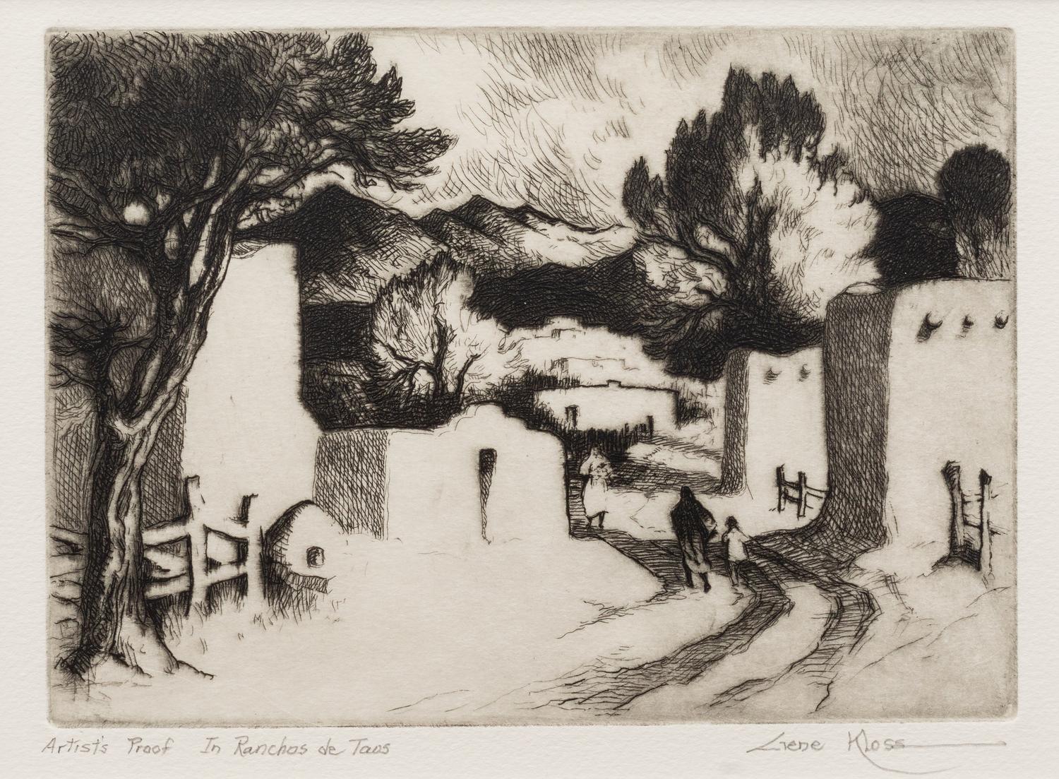 In Ranchos de Taos , Artist's Proof