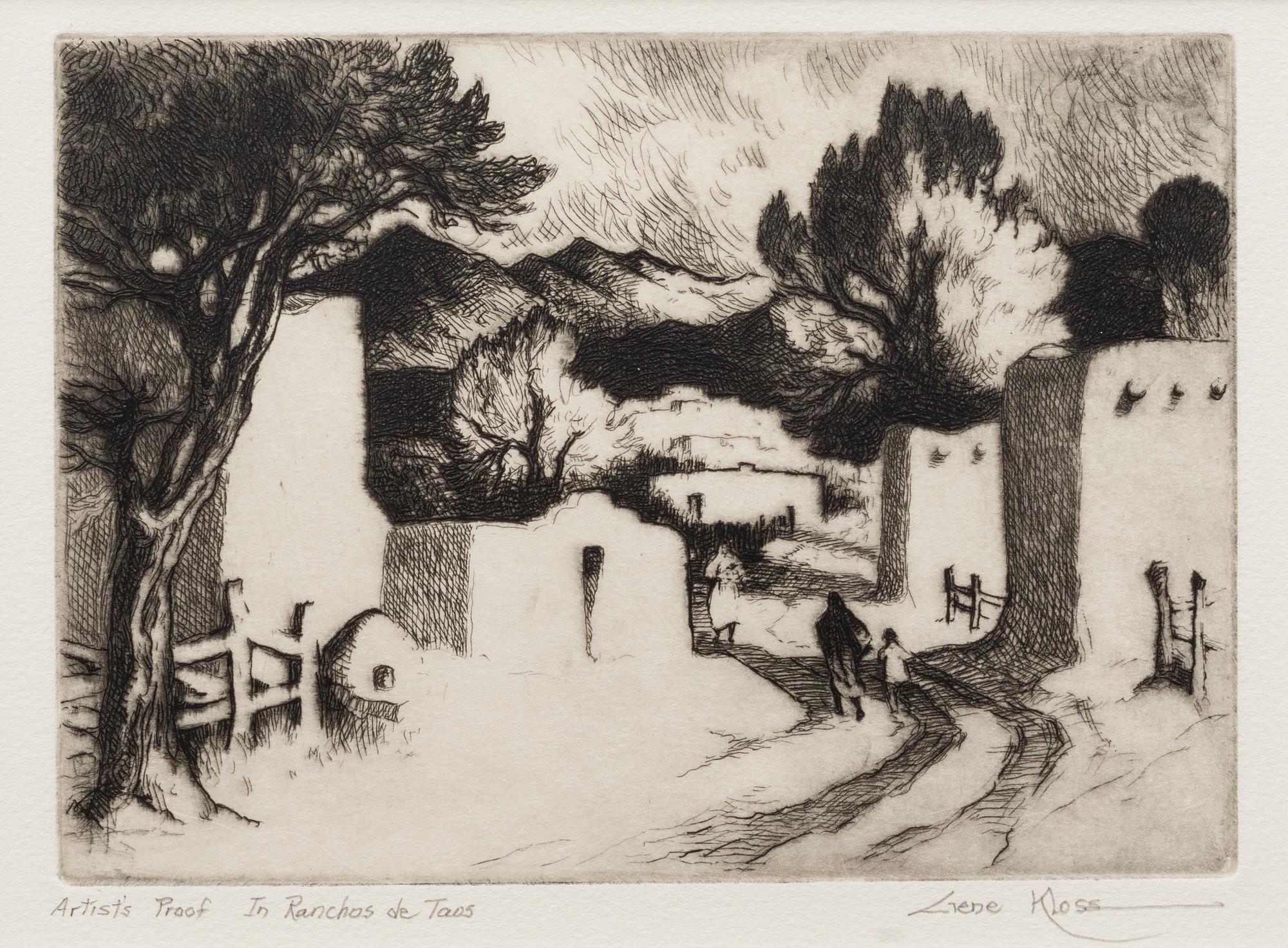 In Ranchos de Taos , Artist's Proof