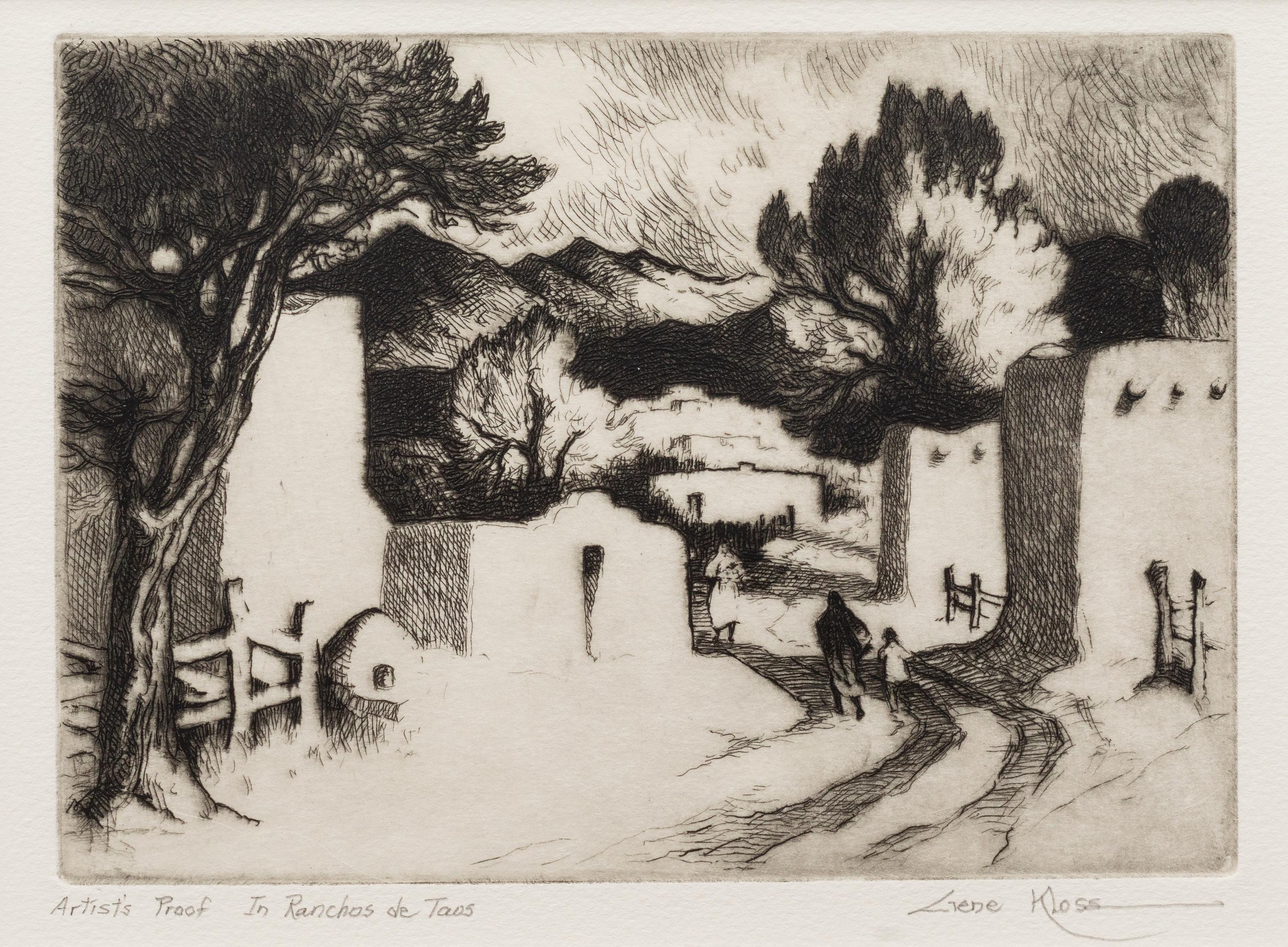 In Ranchos de Taos , Artist's Proof