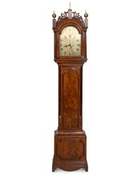 An English Mahogany Long Case Clock