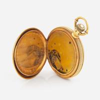 An 18K Yellow Gold A.W. Co. Waltham Pocket Watch c.1880