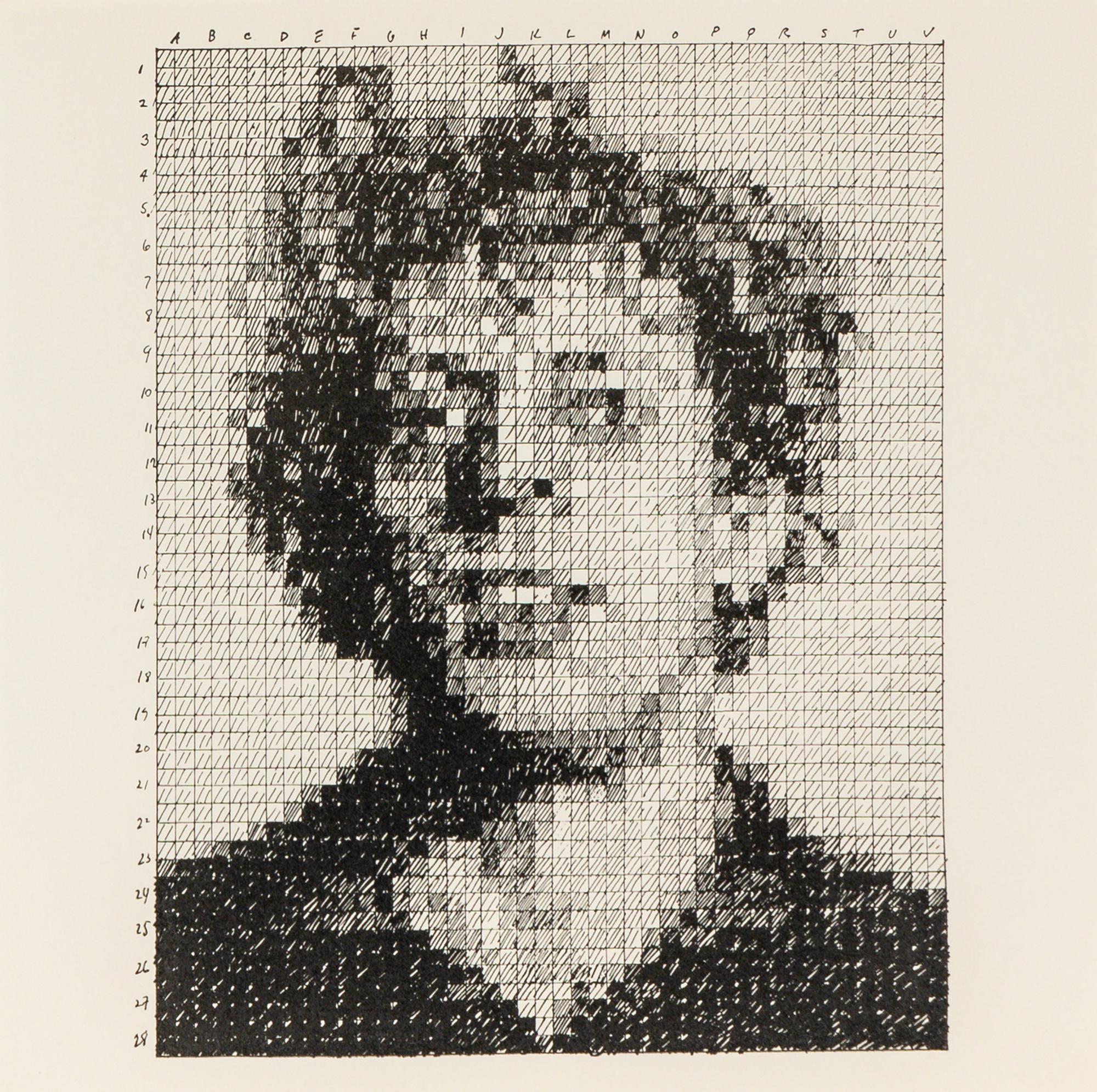 Twelve Works from Rubber Stamp Portfolio , 1976-1977