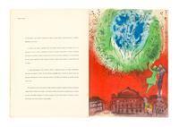 Marc Chagall, (French/Russian, 1887-1985), Derriere le miroir, 66-67-68, 1954