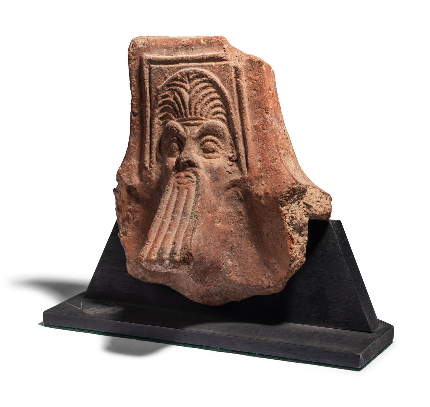 A Hellenistic Terracotta Brazier Fragment