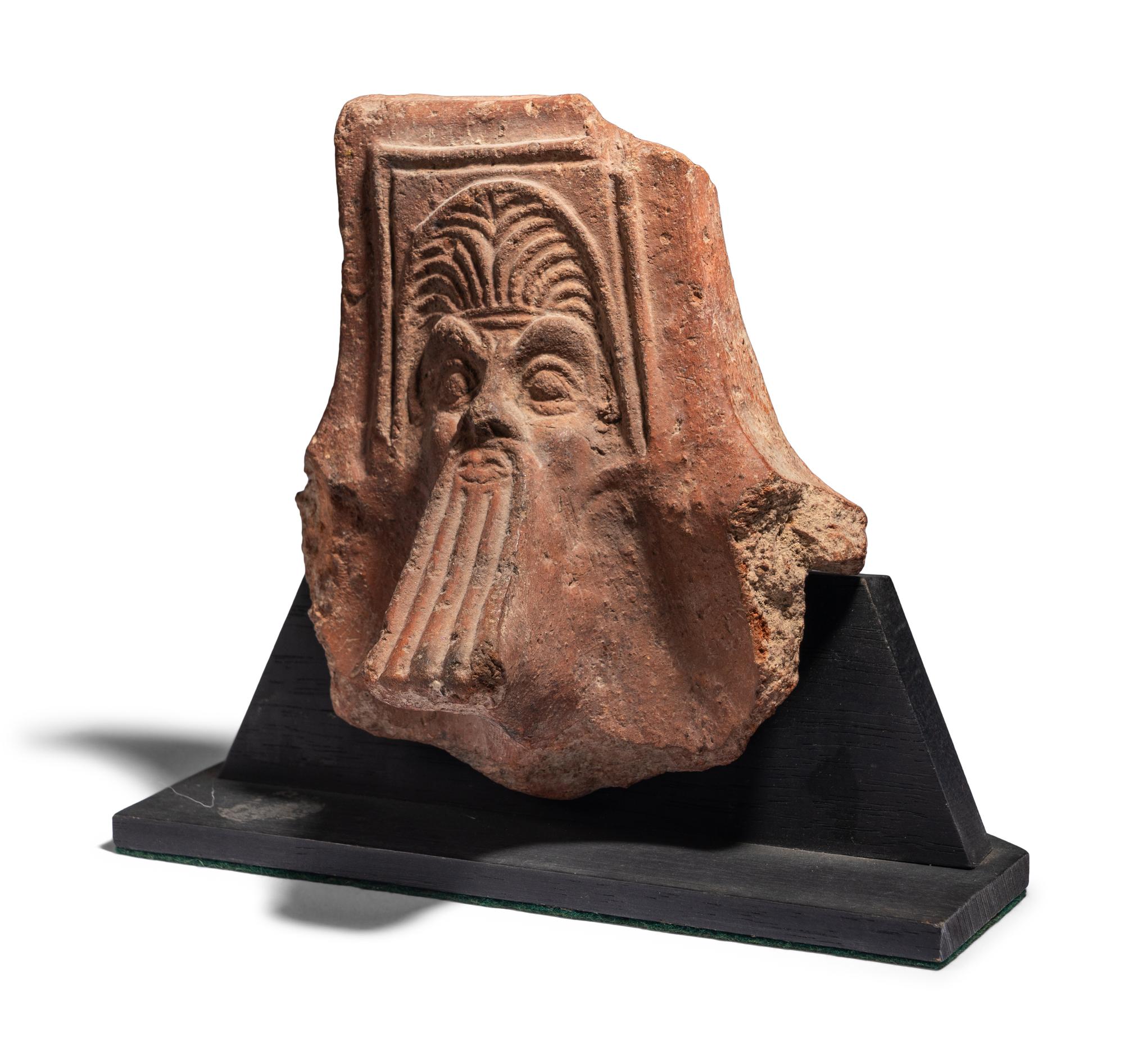A Hellenistic Terracotta Brazier Fragment