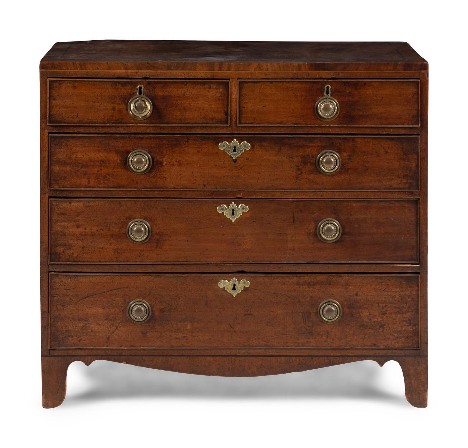 A George III Mahogany Chest of Drawers
