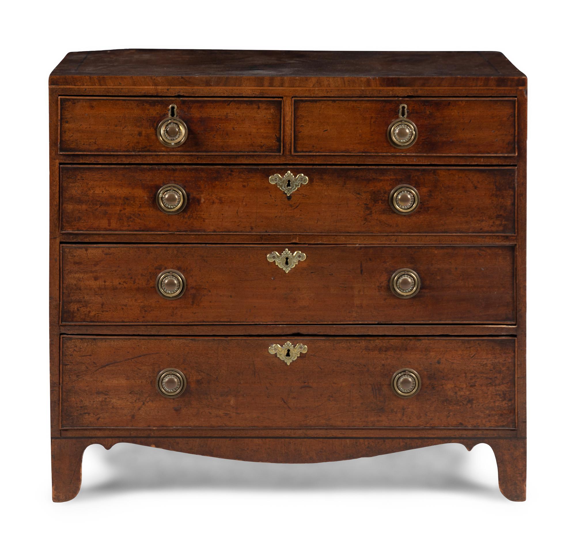 A George III Mahogany Chest of Drawers