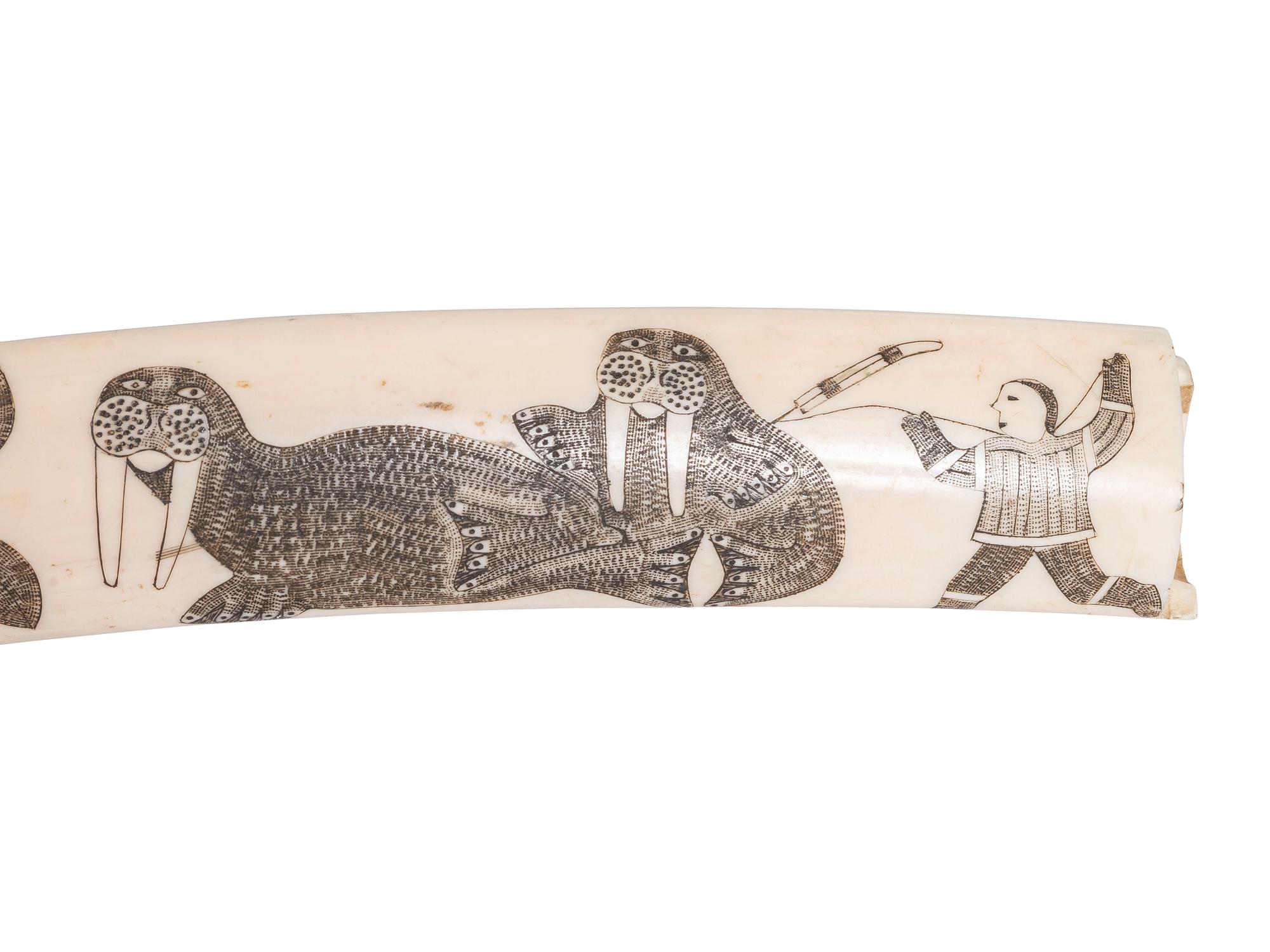Iñupiat Decorated Cribbage Boards